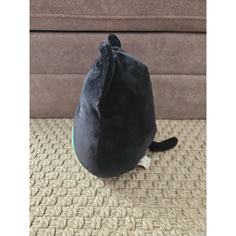 Squishmallow Cleo the Cat Halloween Black & Green Kitten Kellytoy Plush